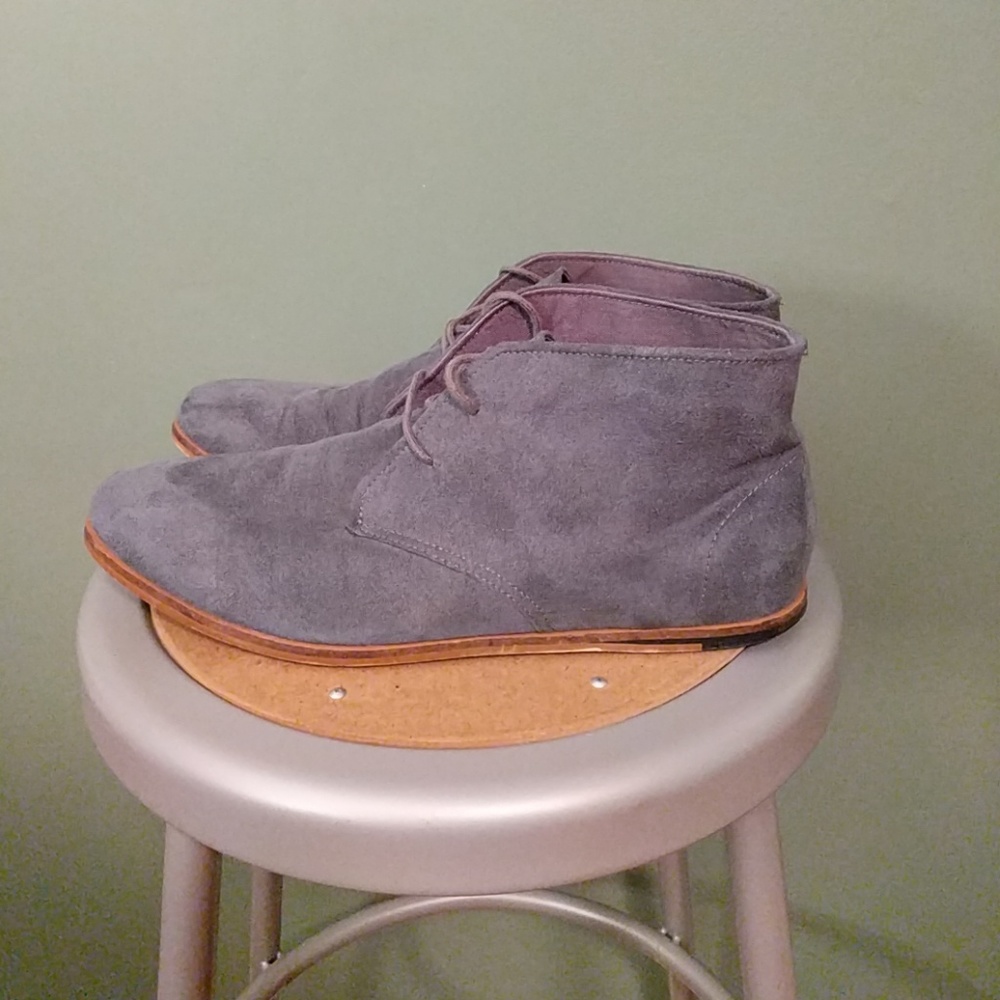 H&M suede leather boots