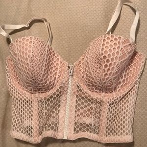 Very sexy lined demi/demi-buste double