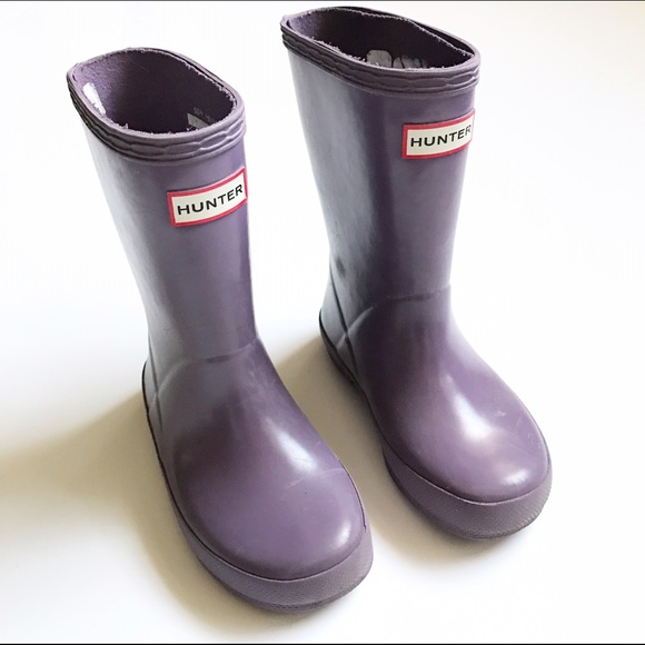 Hunter Other - 🎉SOLD🎉Hunter purple rain boots