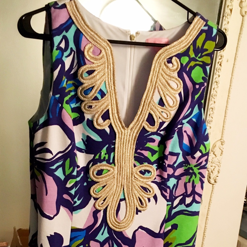 New Lilly Pulitzer Janice Catwalk Shift Large