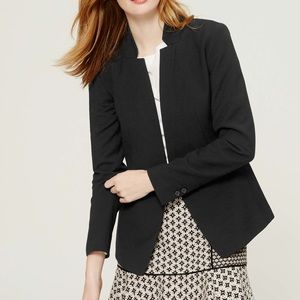 NWT LOFT On Duty black blazer
