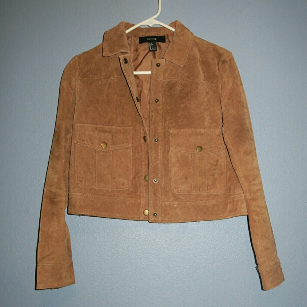 Suede tan jacket