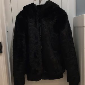 Big fuzzy PINK VS jacket