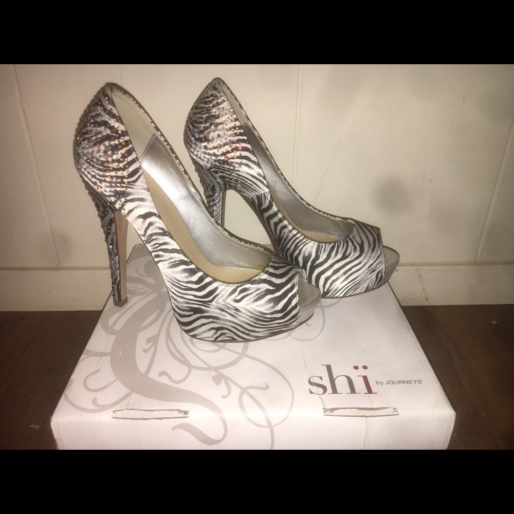Zebra heels