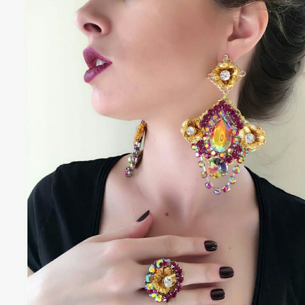 🛇SOLD🚫Crystal Ring