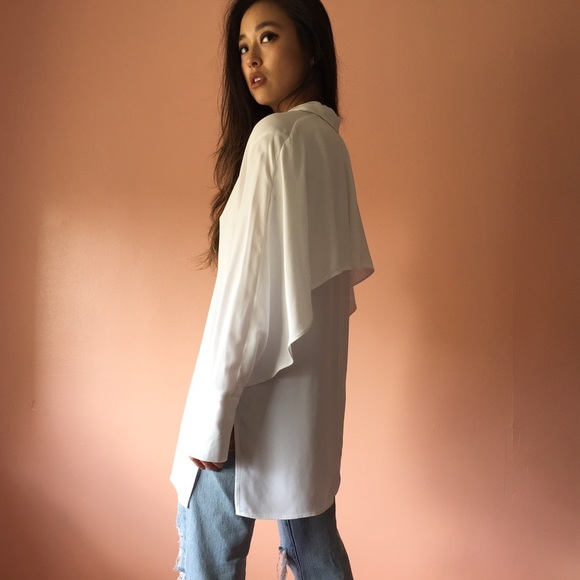 H&M Oversized Cape Shirtdress