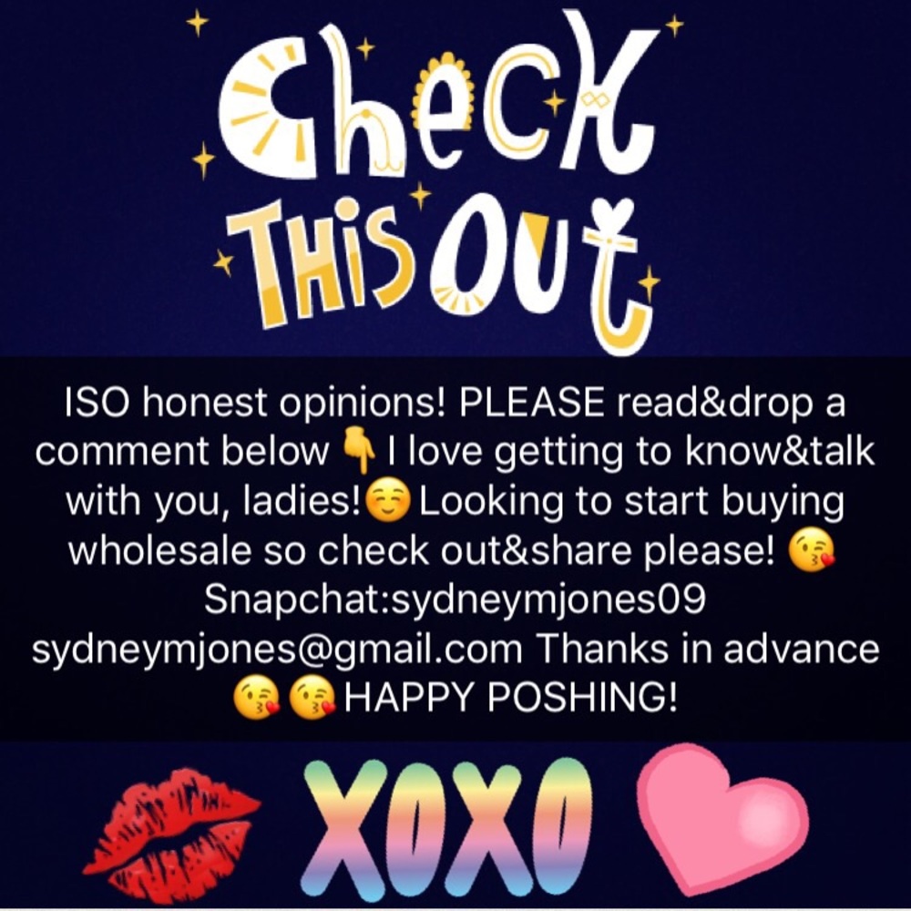 ISO wholesale opinions!What would you like to see?