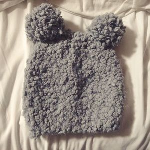 NWOT Double Pom Hat / Beanie