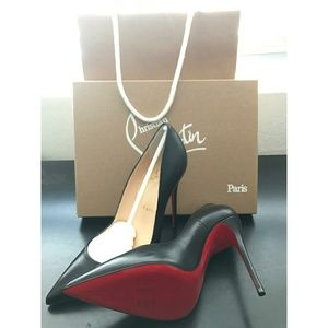New Authentic So Kate Louboutin black heels