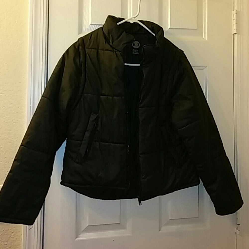 Final Sale! Rue 21 Black Jacket Vest