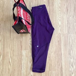 Lululemon crops 💜
