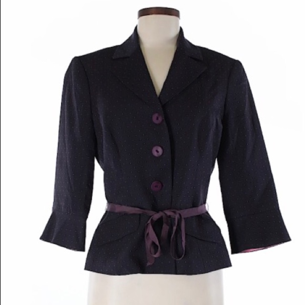 TRINA TURK POLKADOT BLAZER