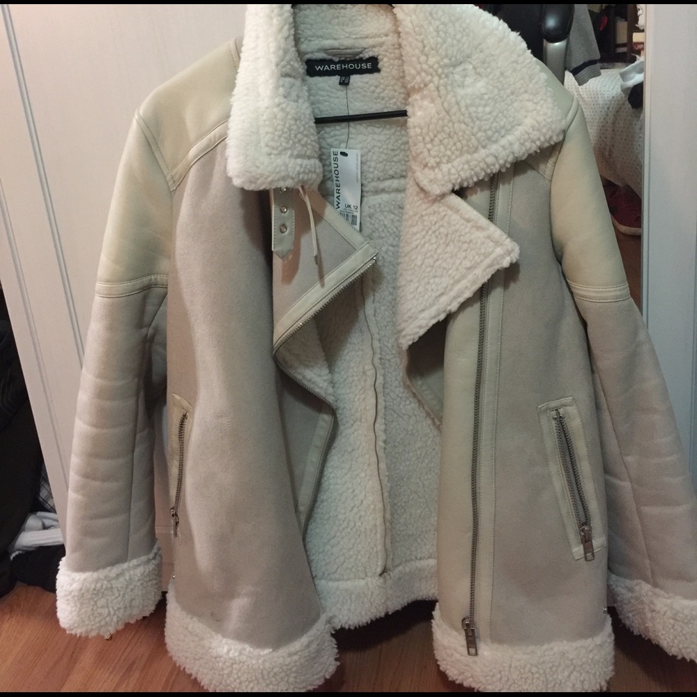 Warehouse shirling coat