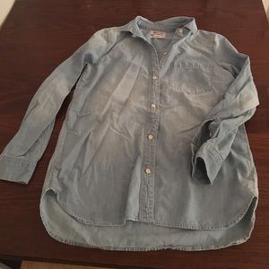 Denim work-shirt
