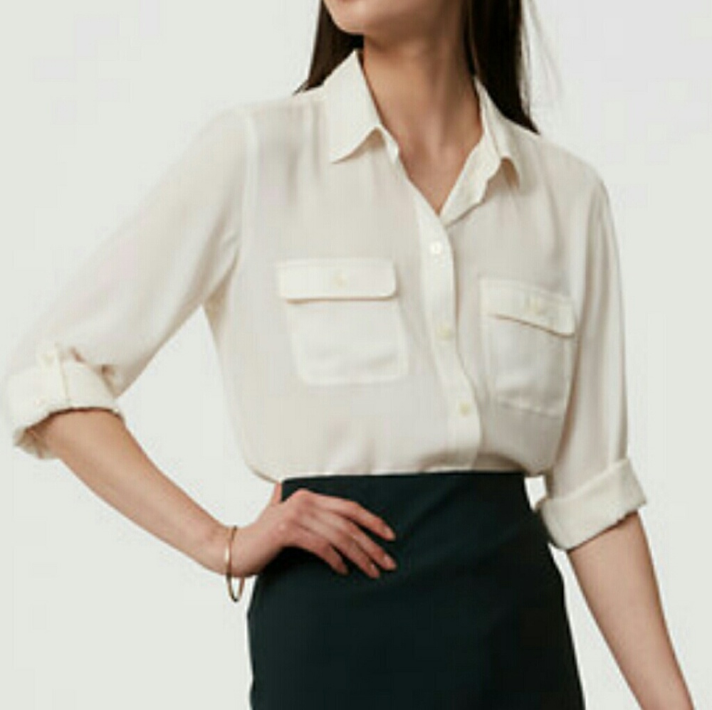 Loft utility blouse