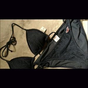 Hollister Navy Bikini