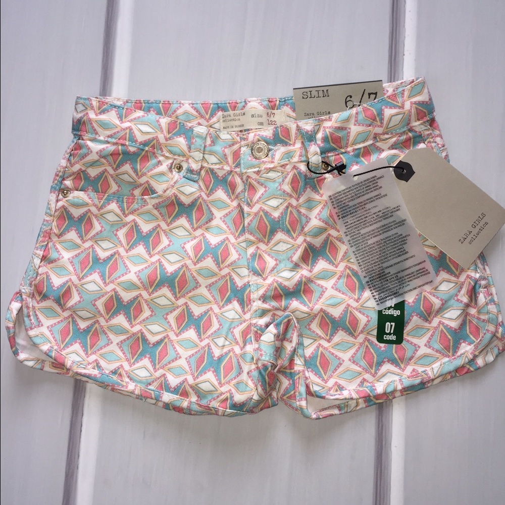 Zara Collection girls gorgeous shorts 6/7