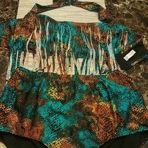 Sea by Monif two piece bathing suit