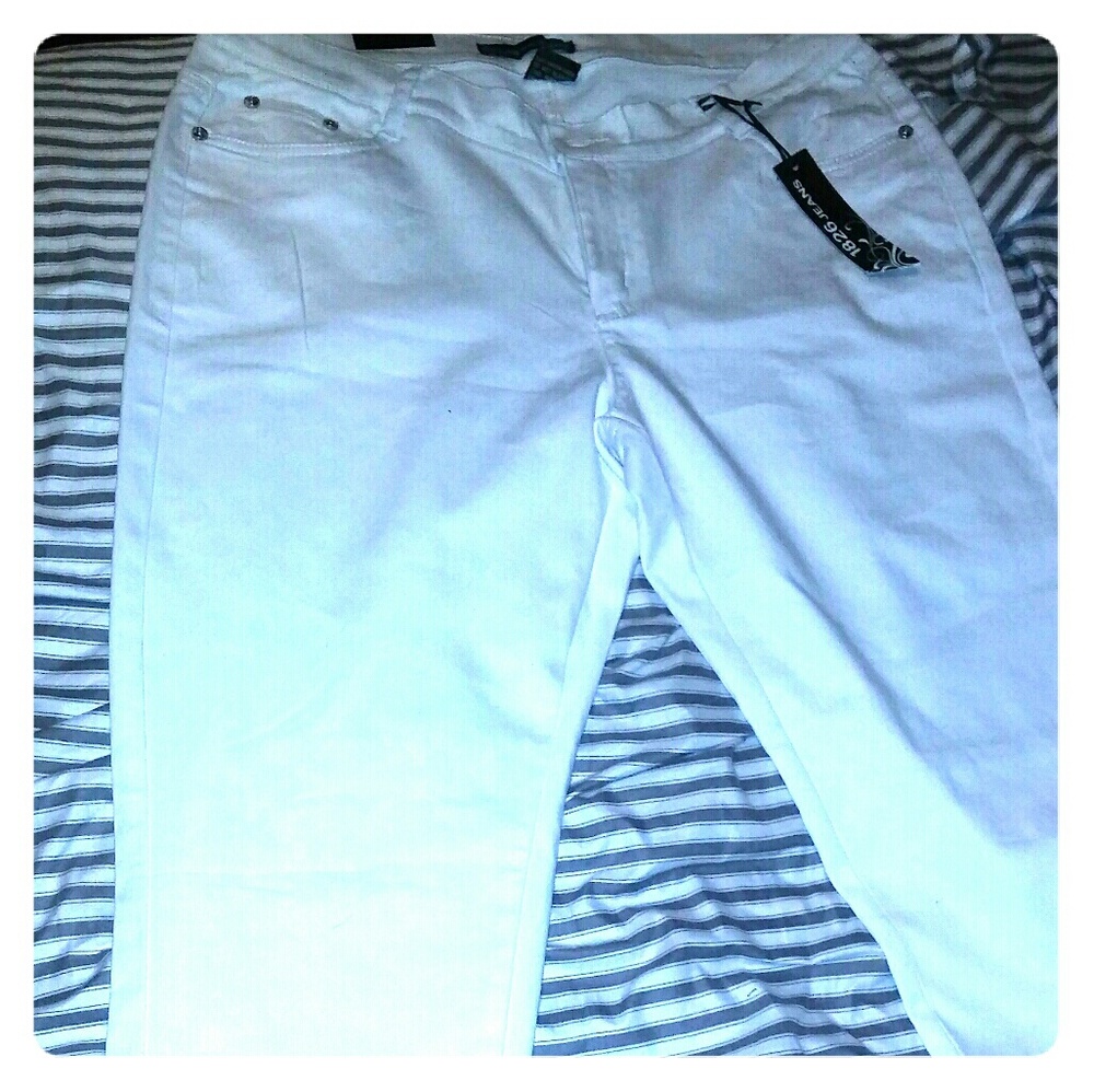 Brand-new white pants