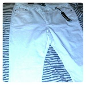 Brand-new white pants