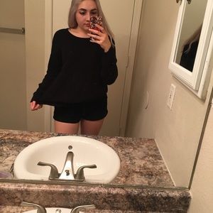 Black sweater