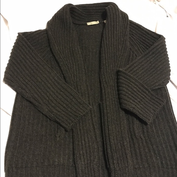 Vince ribsweater shall collard jacket/coat - Picture 4 of 4