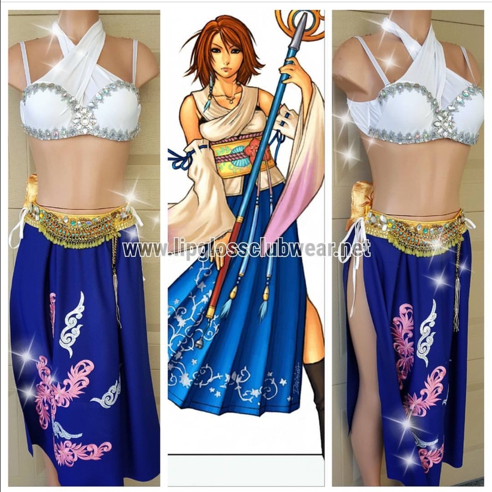 FFX Yuna Rave Outfit