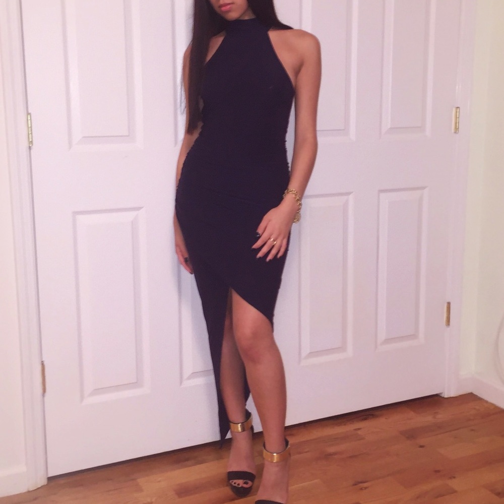 Navy Blue Formal Dress