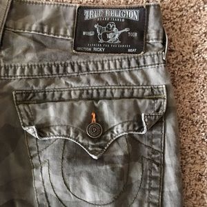 Men's True Religion Camo Jeans