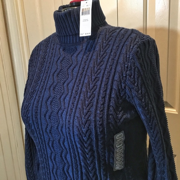 NWT Blue Turtleneck - Picture 3 of 6
