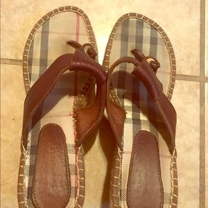 Burberry Wedges.