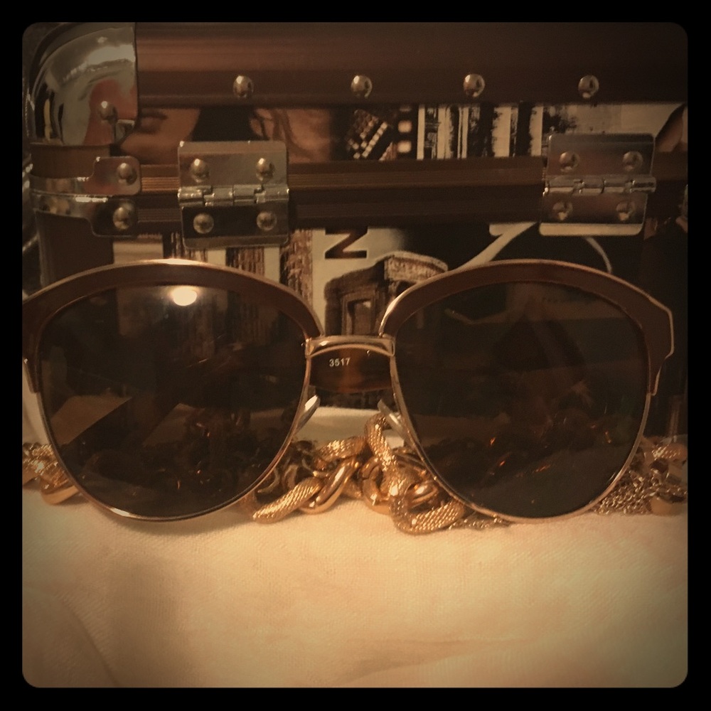 Retro Aviator Sunglasses