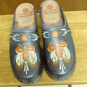 Vintage Swedish hasbeens swedish clogs size 39