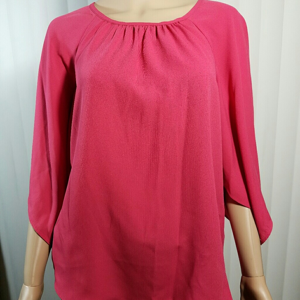Philosophy republic clothing Angel sleeve top Sz L