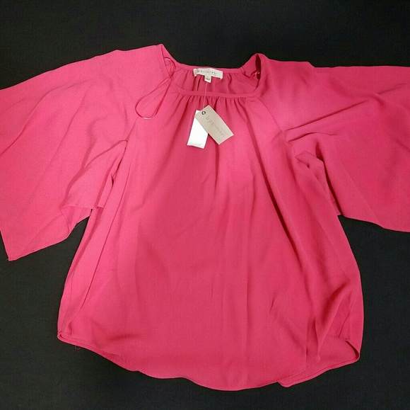 Philosophy republic clothing Angel sleeve top Sz L - Picture 6 of 7