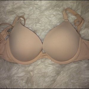 34a PINK nude push-up bra