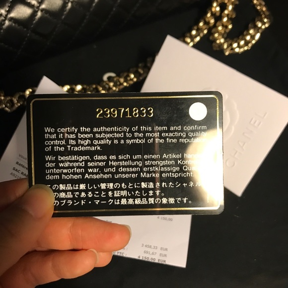 Black Chanel new medium boy bag - Picture 7 of 8