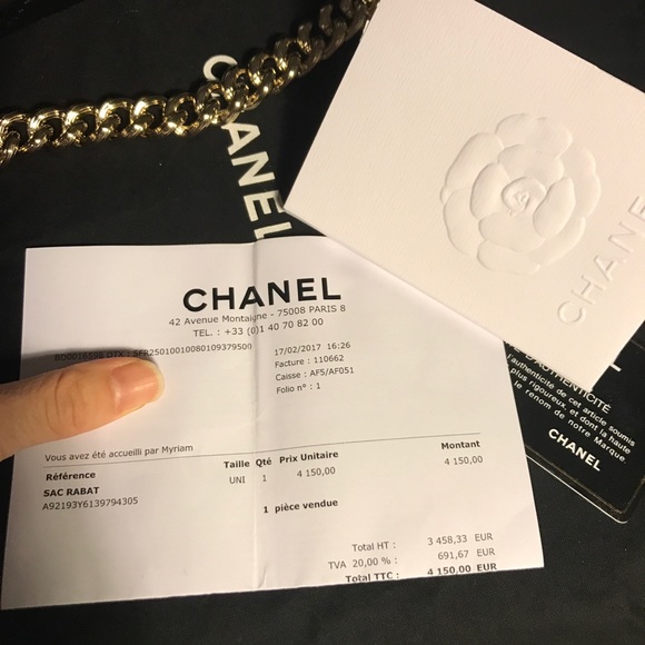 Black Chanel new medium boy bag - Picture 8 of 8