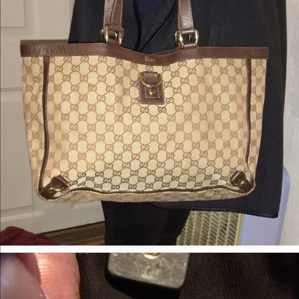 Brown Gucci bag that I bought from another posher.