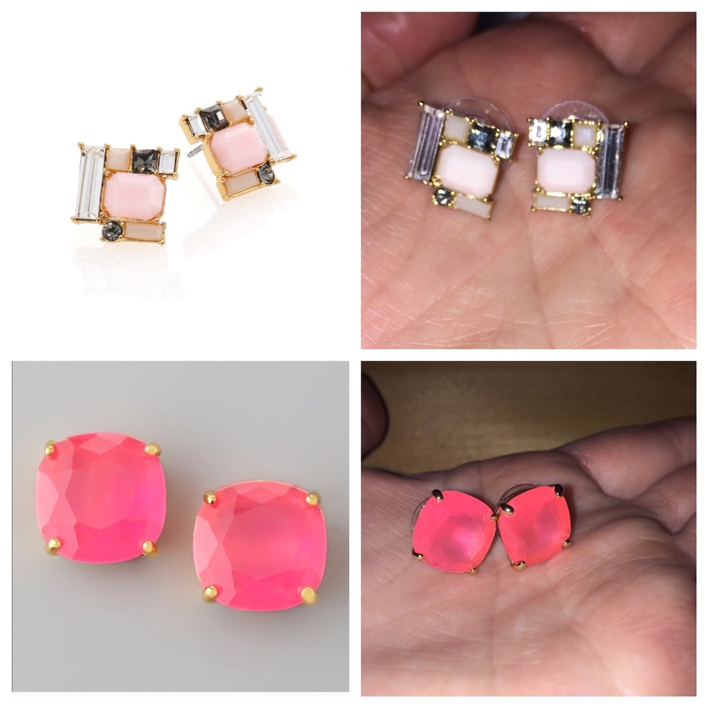 (NWOT) Kate Spade Pink Earrings Bundle