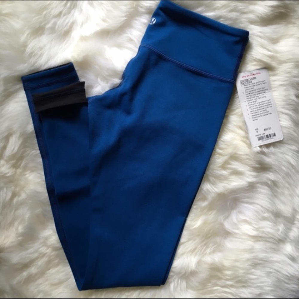 Lululemon wunder under reversible leggings size 6