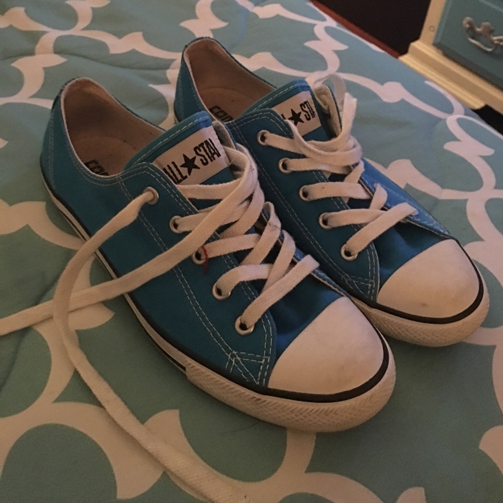 Converse teal size 8
