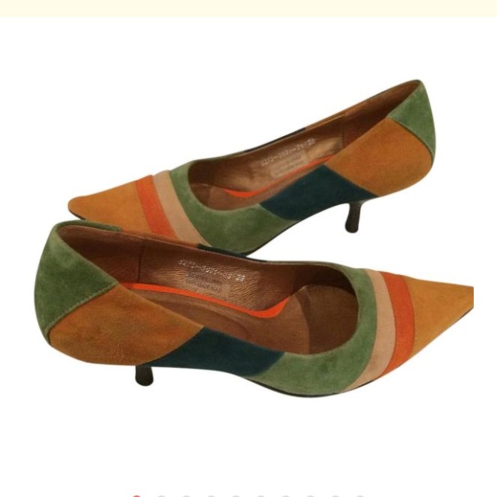 Miz Mooz Retro Suede Pumps