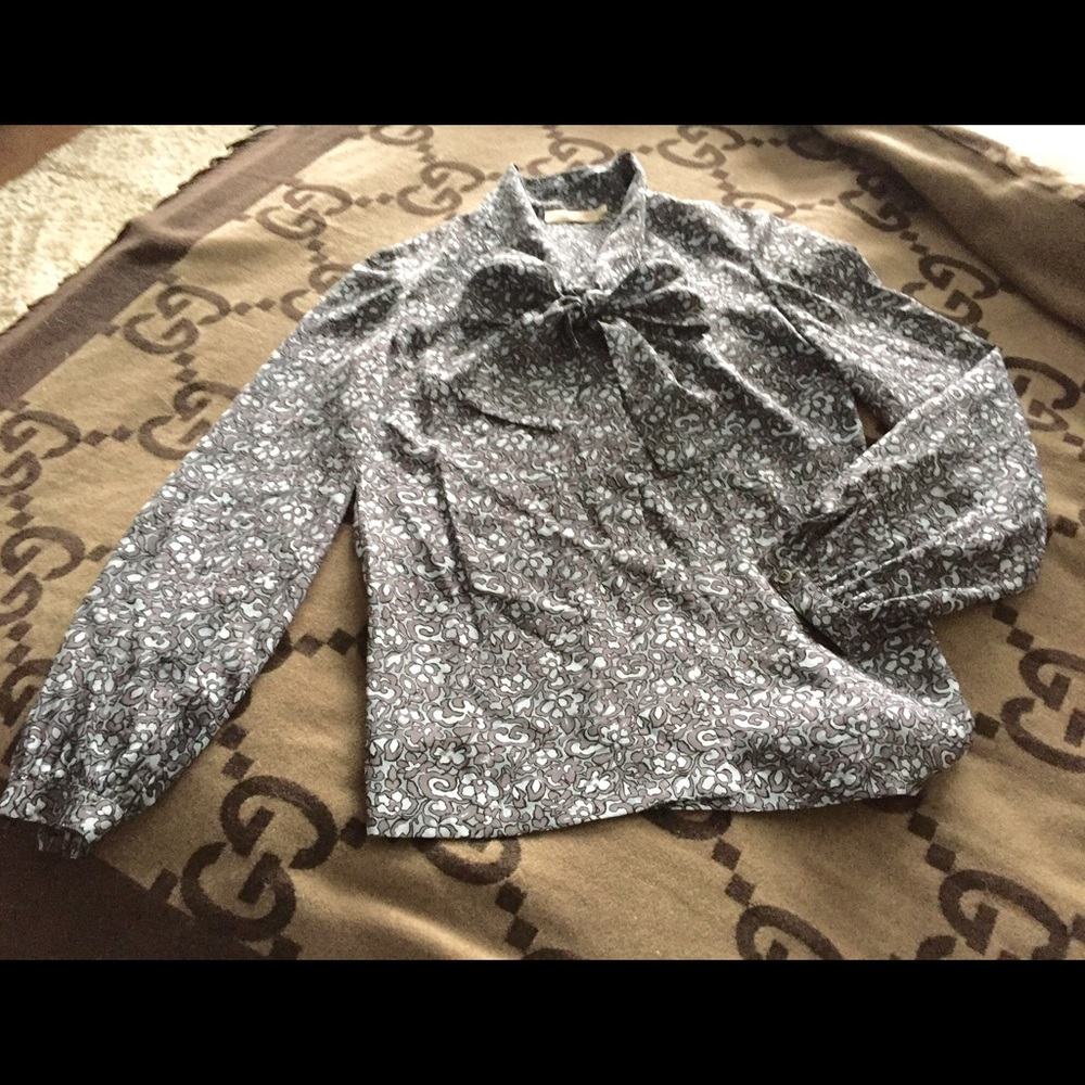 New! TORY BURCH Women's Long Sleeve Blouse