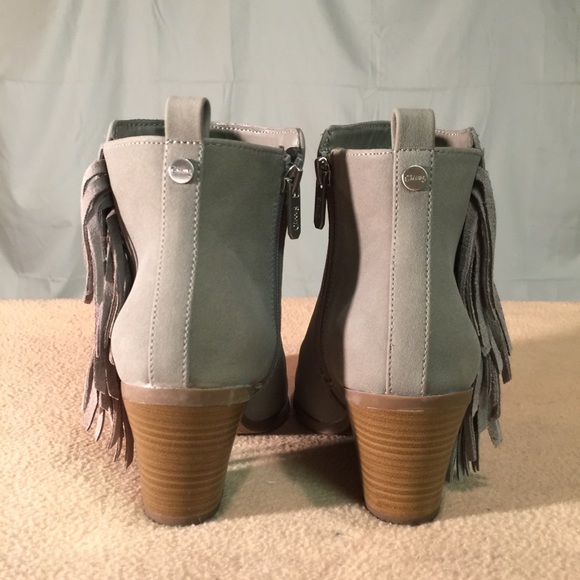 SOLD/New Circus By Sam Edelman Greenish Gray Boots - Picture 3 of 4