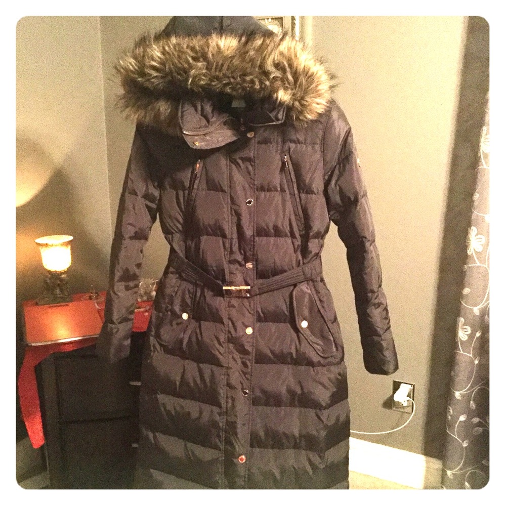 Michael Kors Long Puffer Coat