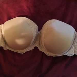 Beige Victoria's Secret bra