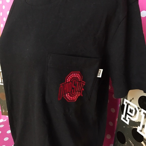 🆕NWT VS PINK OSU Buckeyes campus tee - Picture 3 of 4