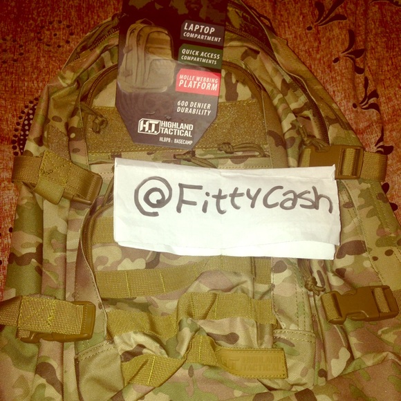 Fatigue outdoor bag pack. - Picture 2 of 5