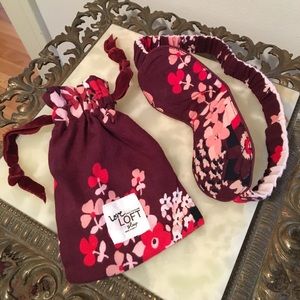 Snow Bloom Sleep Mask | LOFT